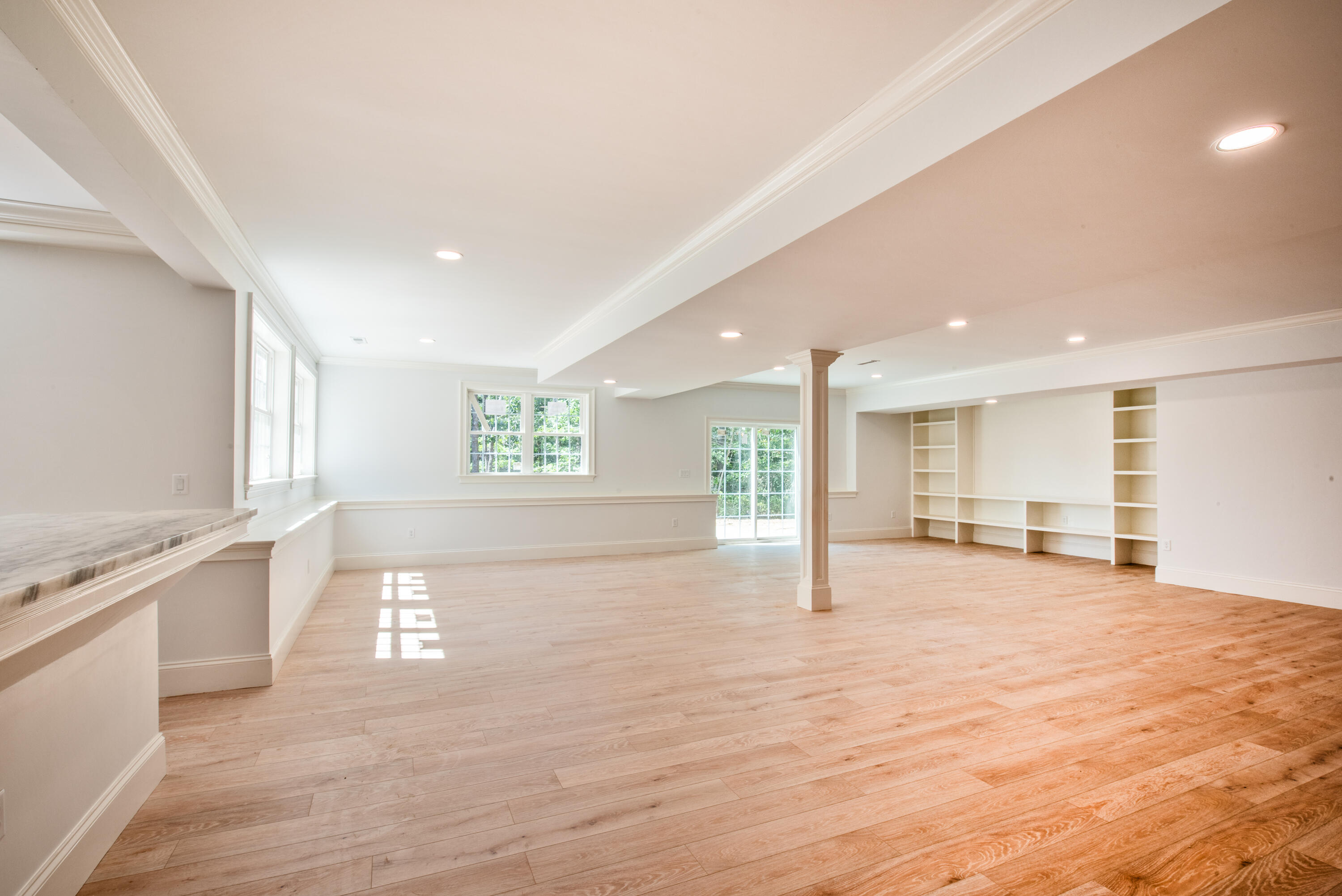 36 Sam Hollow Road Wellfleet, MA 02667 - Photo 25 of 43 a view of an empty room with window and wooden floor