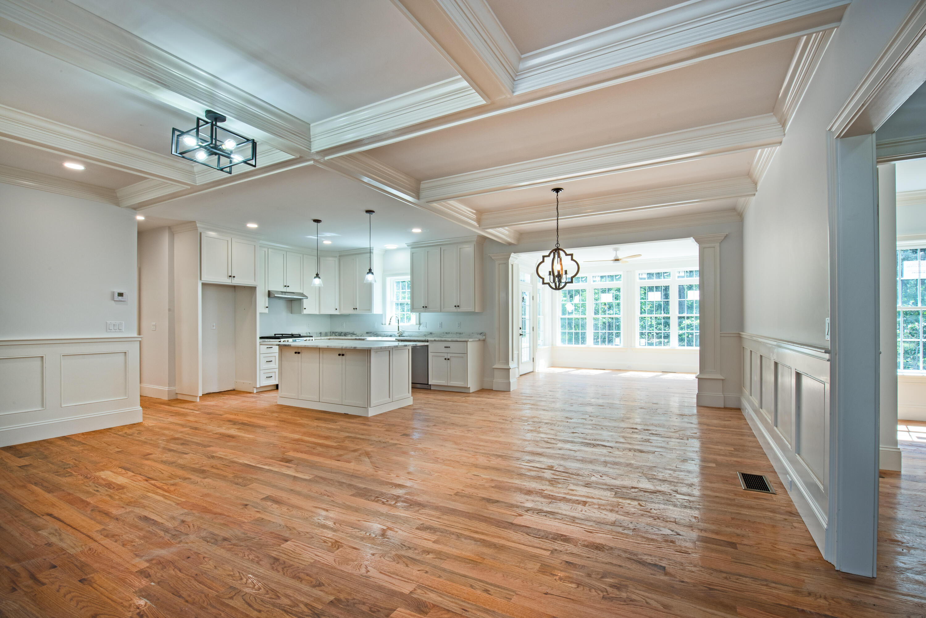 36 Sam Hollow Road Wellfleet, MA 02667 - Photo 8 of 43 a view of an empty room and kitchen view