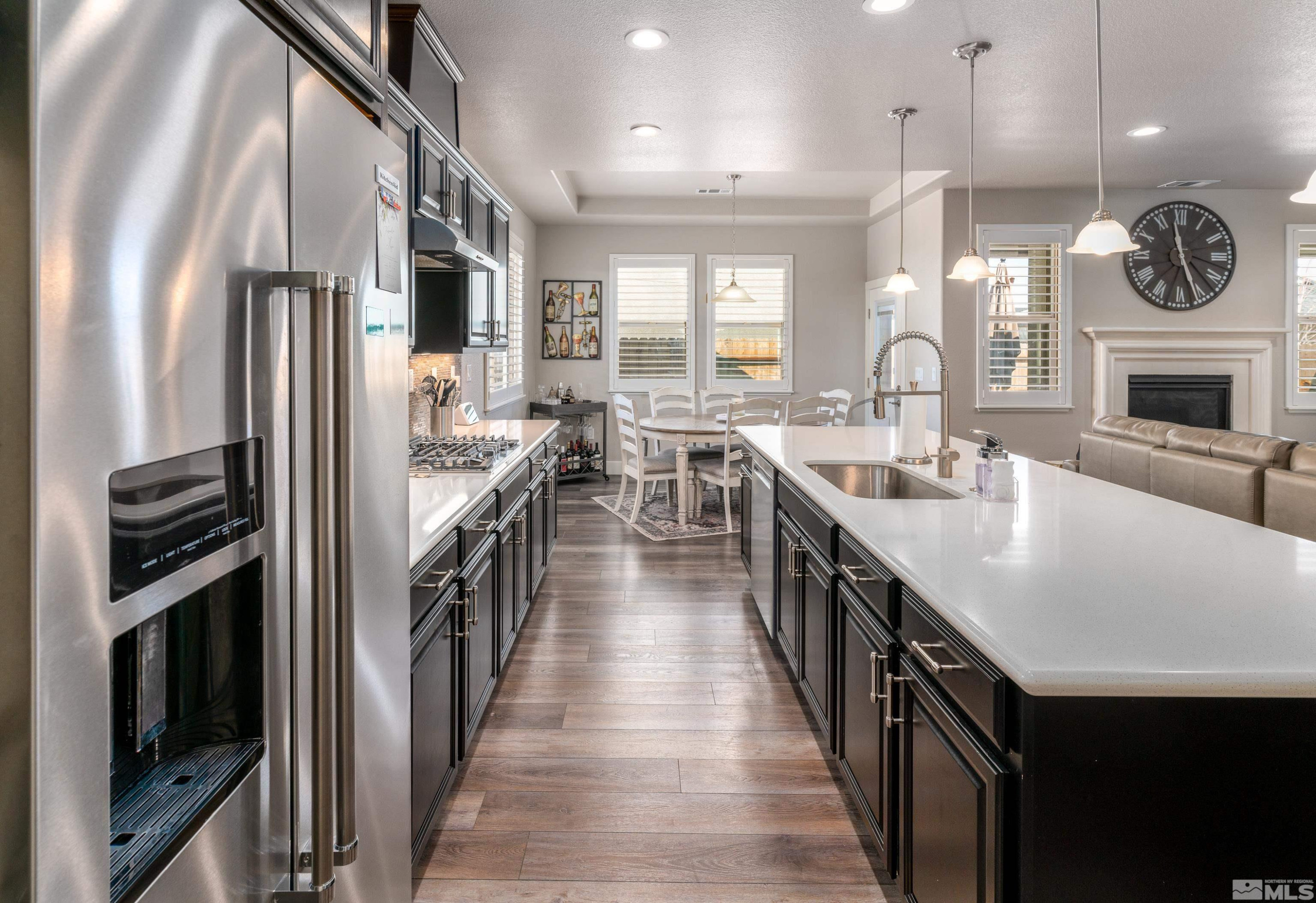 1230 West Cottage Loop Gardnerville, NV 89460 - Photo 8 of 25 a kitchen with lots of counter top space