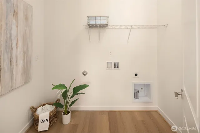 a bathroom with a shower curtain