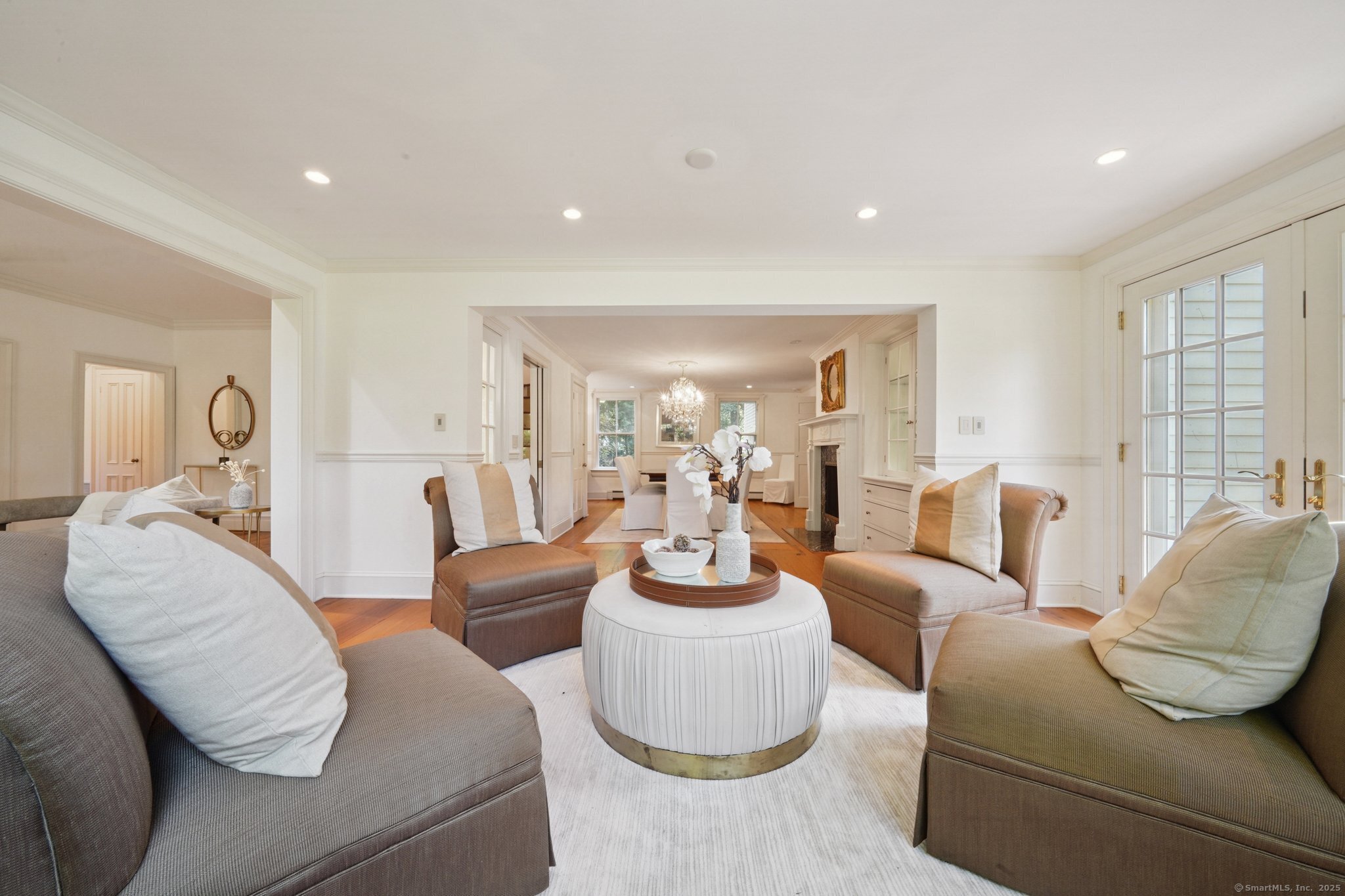 342 Greens Farms Road Westport, CT 06880 - Photo 5 of 31 a living room with furniture or couch and a large window