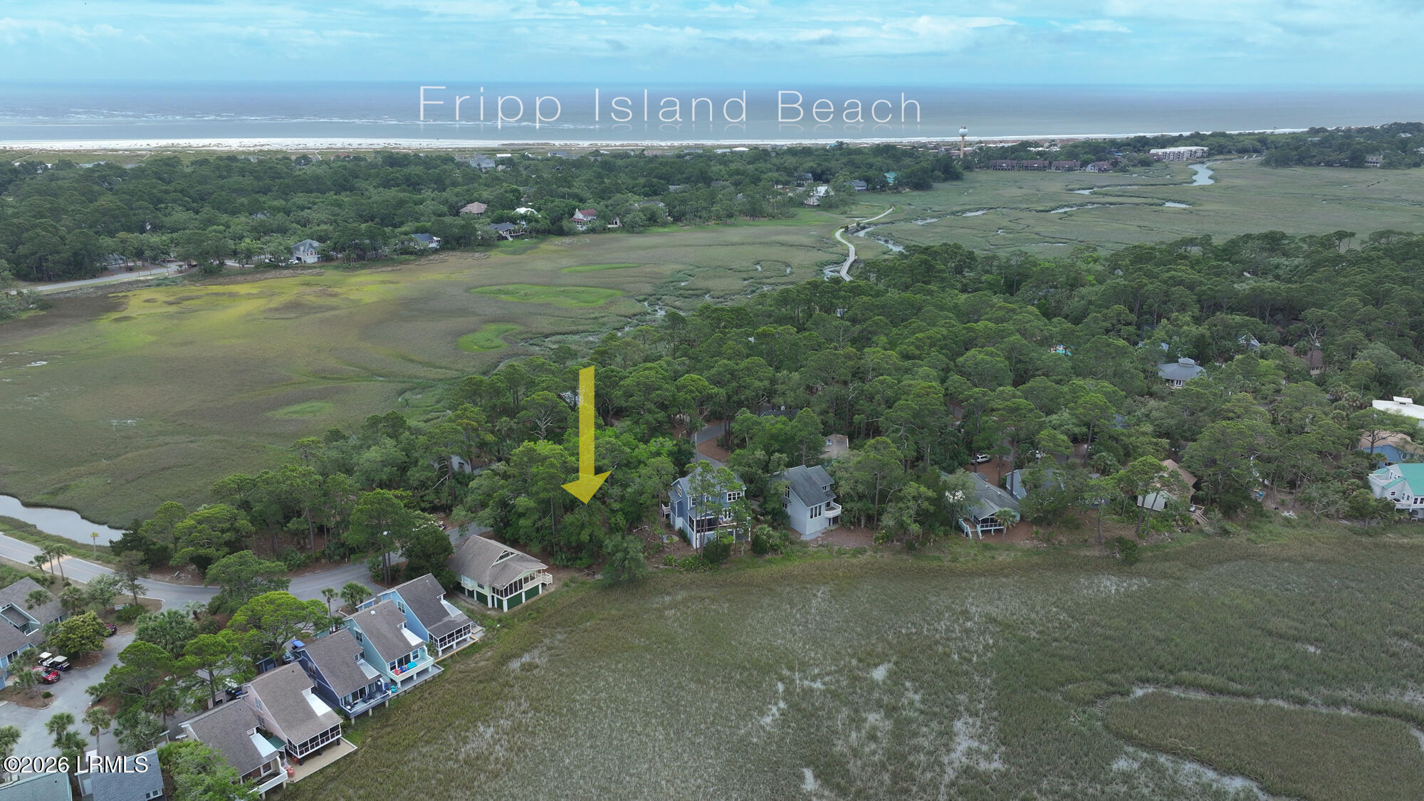 833 Marsh Dunes Road Fripp Island, SC 29920 - Photo 9 of 19 Aerial