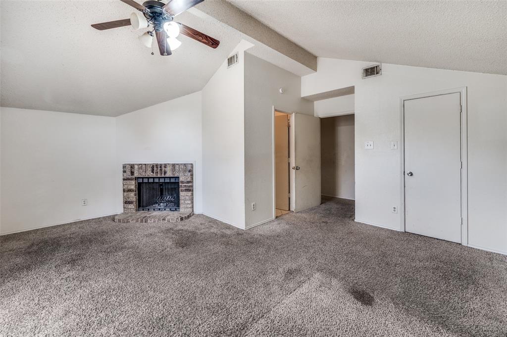 803 Canary Lane Mansfield, TX 76063 - Photo 3 of 25 a view of empty room with fireplace
