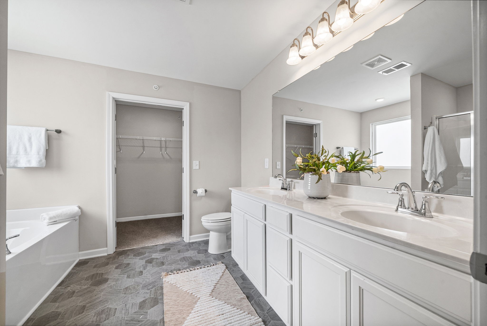 719 Reflections Lane Pleasant View, TN 37146 - Photo 21 of 46 a bathroom with a sink a toilet and mirror