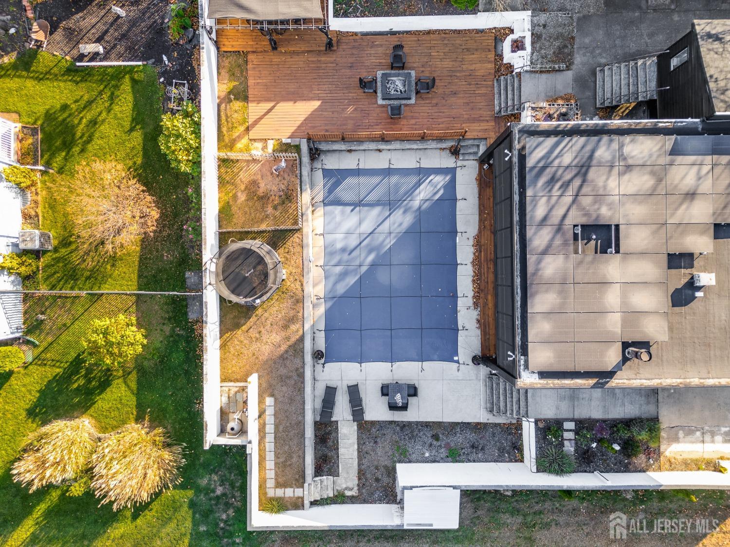 123 Risoli Terrace South Plainfield, NJ 07080 - Photo 24 of 46 an aerial view of residential houses with outdoor space