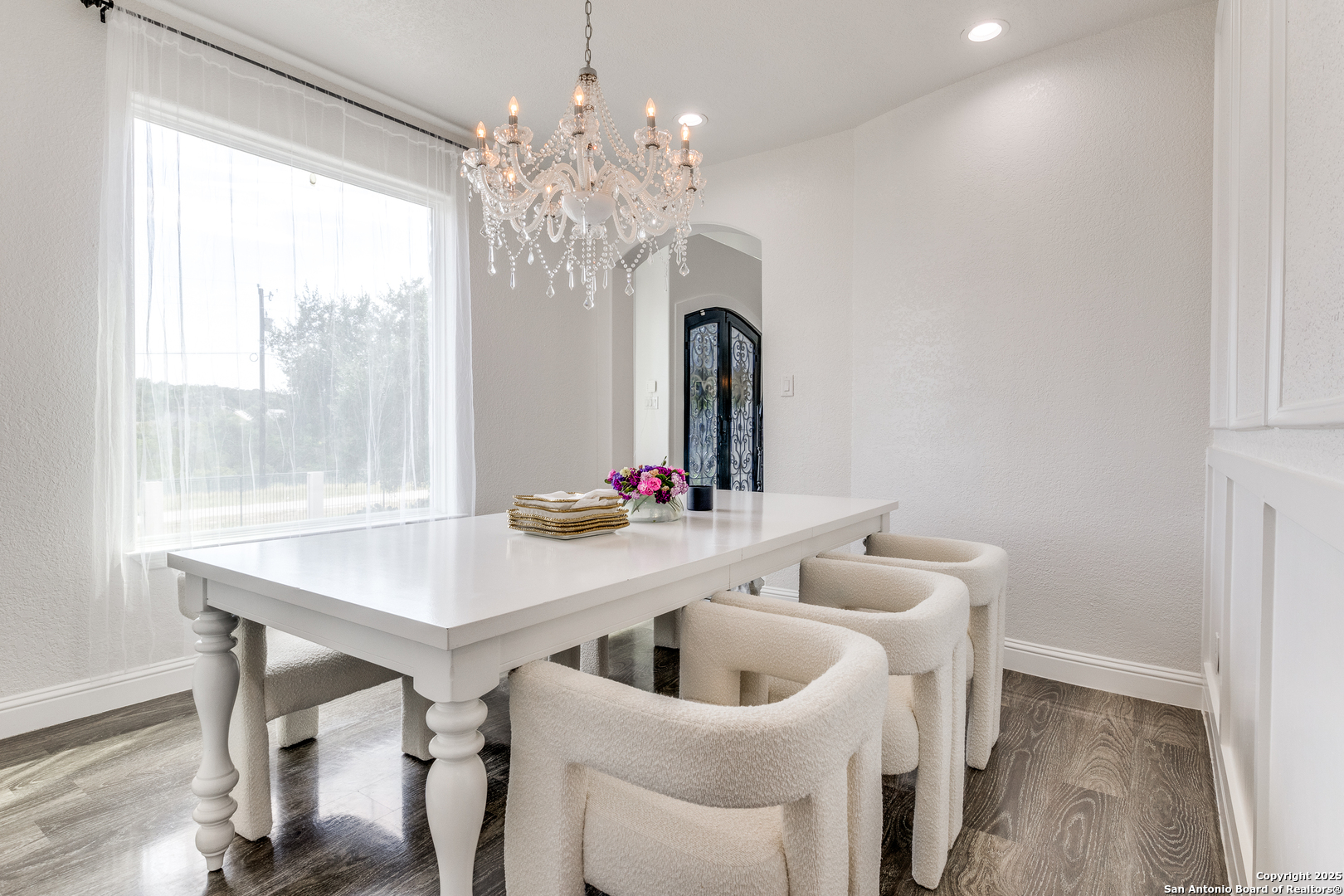1071 Hidden Valley Drive Spring Branch, TX 78070 - Photo 4 of 30 a view of a dining room with furniture window and outside view