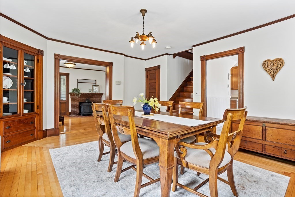 256 Great Road Stow, MA 01775 - Photo 16 of 42 a dining room with furniture and window