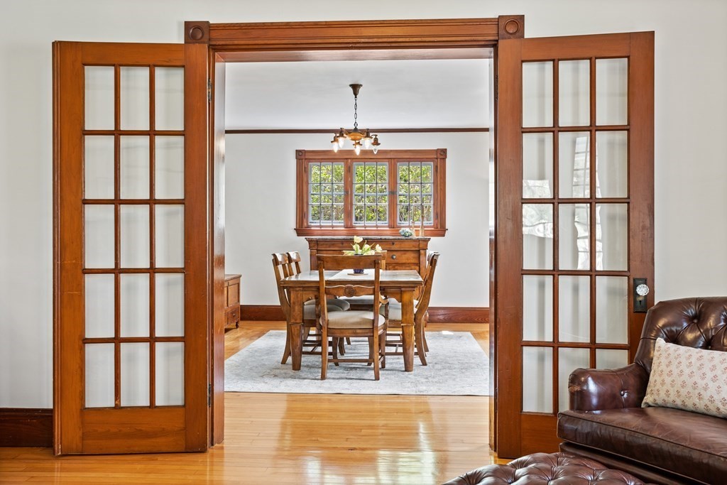 256 Great Road Stow, MA 01775 - Photo 17 of 42 a view of a dining room with furniture window and outside view