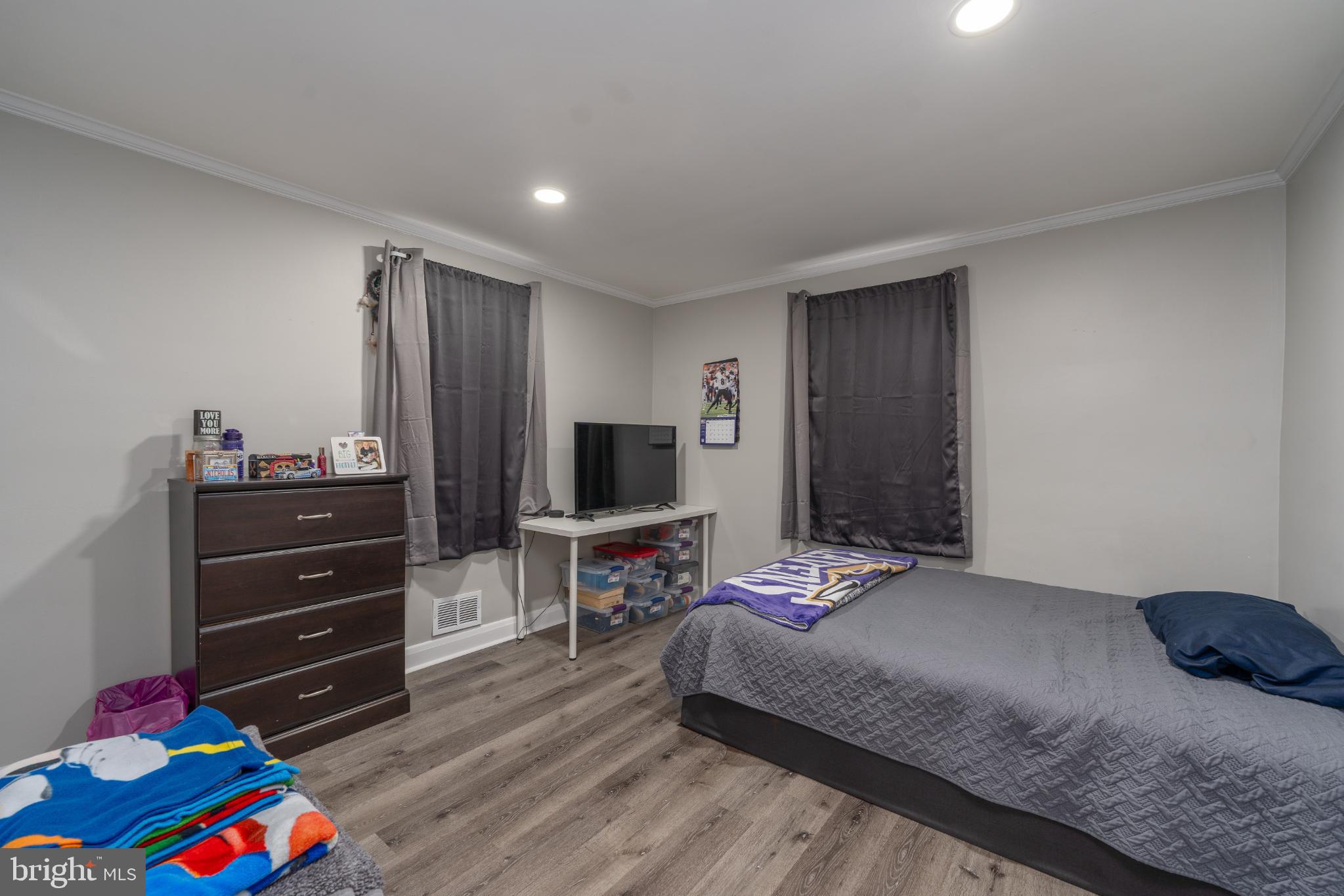 2519 Wycliffe Road Parkville, MD 21234 - Photo 14 of 26 a bedroom with a bed and furniture