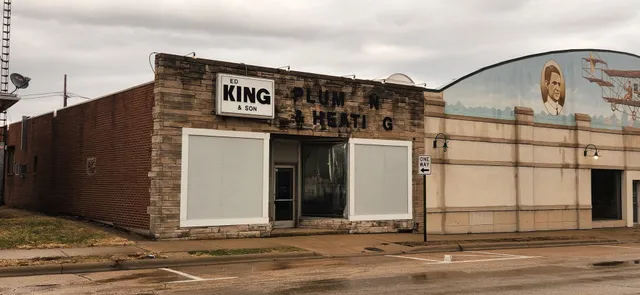 a building that has a sign on it