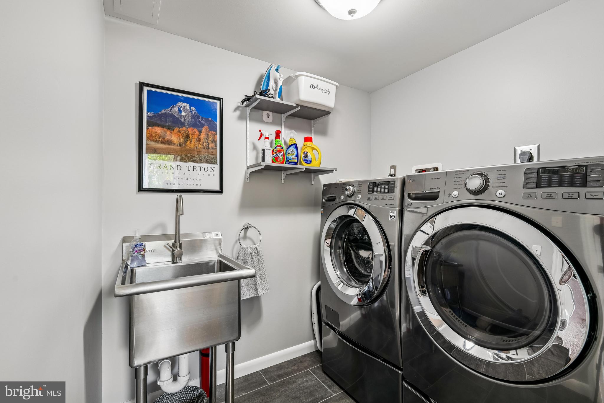 11728 Lovejoy Street Silver Spring, MD 20902 - Photo 32 of 43 Laundry renovated in 2020. Stainless- steel.