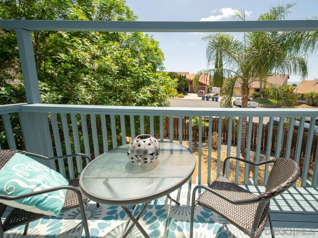 10911 Eddington Road Santee, CA 92071 - Photo 20 of 25 a balcony view with a seating space