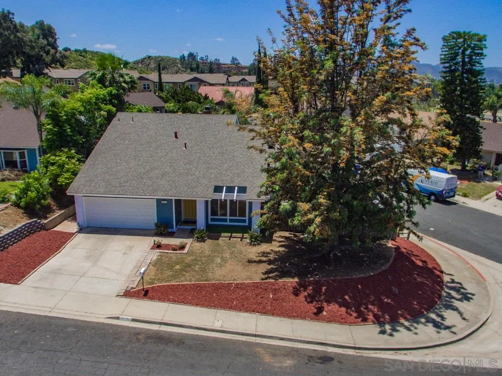 10911 Eddington Road Santee, CA 92071 - Photo 25 of 25 front view of a house with a yard