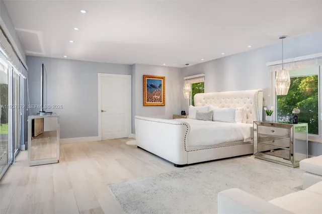 a room with a bed and a couch