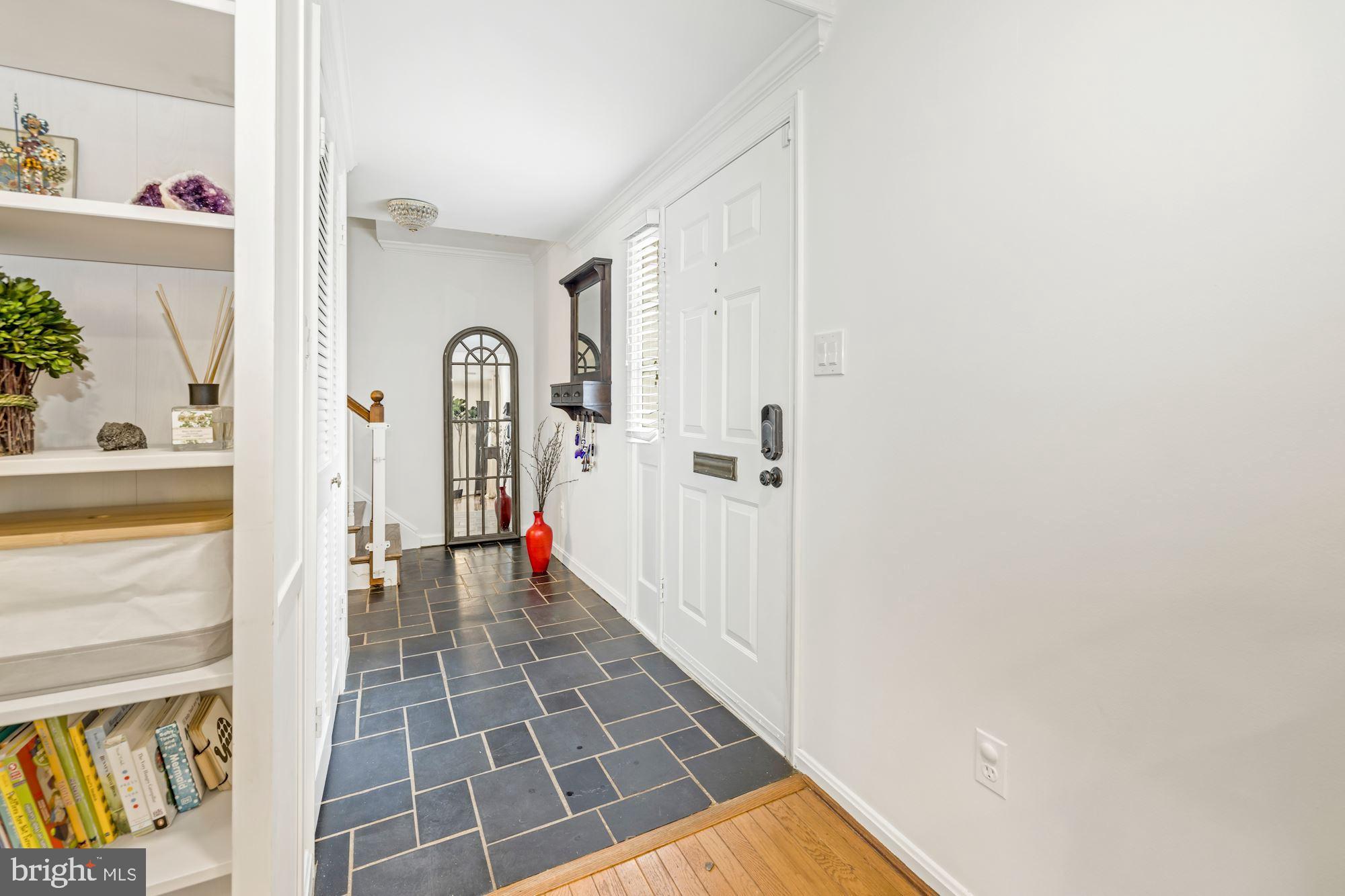 6665 Fairfax Road, Unit 92 Chevy Chase, MD 20815 - Photo 5 of 29 Foyer. House was freshly painted top-to-bottom