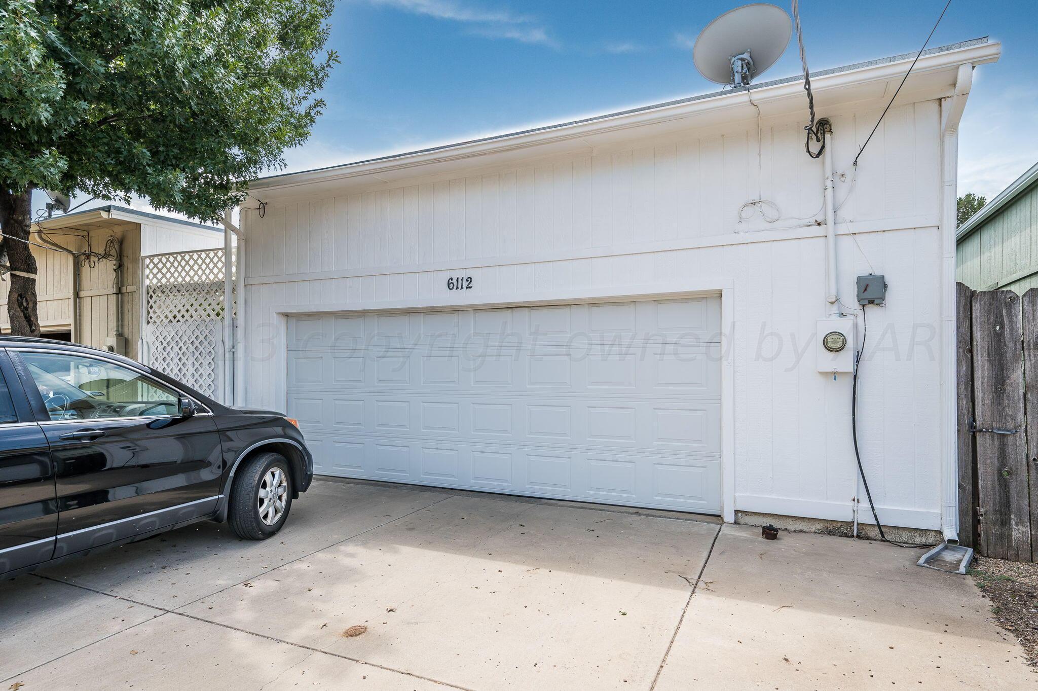 6112 Belpree Road Amarillo, TX 79106 - Photo 20 of 20 Garage
