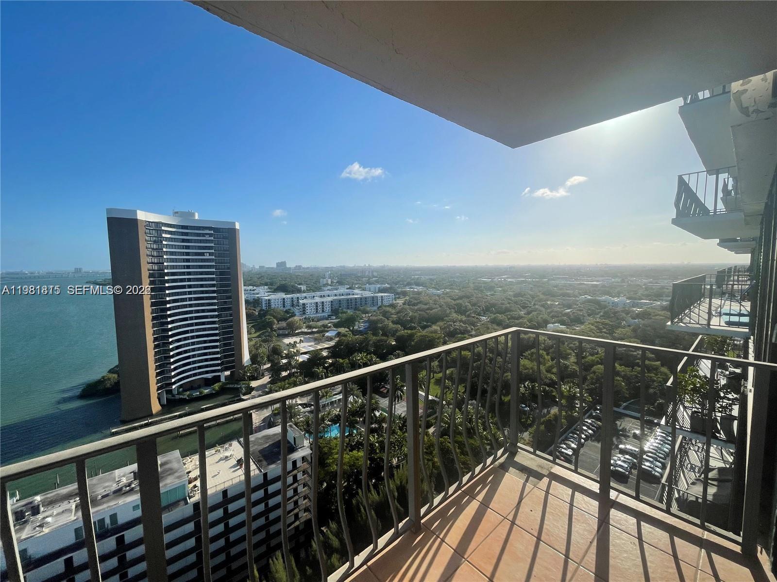 780 Northeast 69th Street, Unit 2201 Miami, FL 33138 - Photo 8 of 15 a view of balcony with furniture