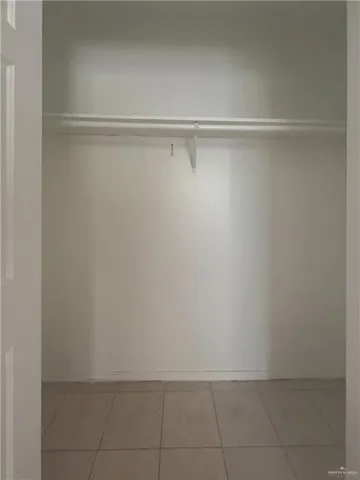 a close view of closet