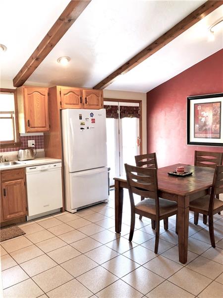 741 North Whitmore Road North Huntingdon, PA 15642 - Photo 6 of 24 Plenty of space for eating, cooking, baking, plus rear deck access.