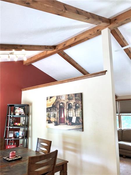 741 North Whitmore Road North Huntingdon, PA 15642 - Photo 8 of 24 The ceiling gives the living area a dramatic feel.