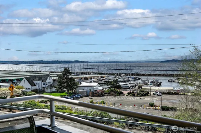 a view of a house with a street