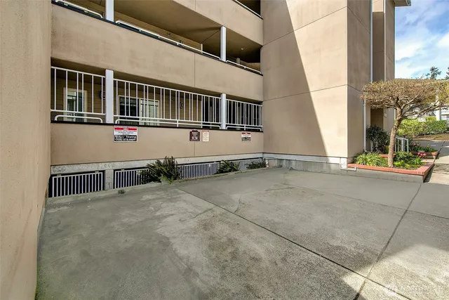 a view of a city that has tall buildings