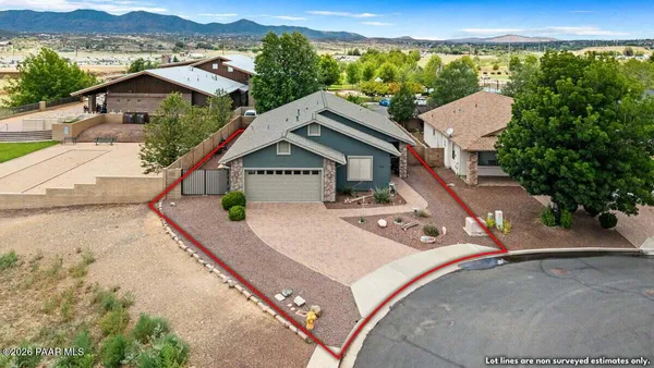 a view of a lake with a mountain