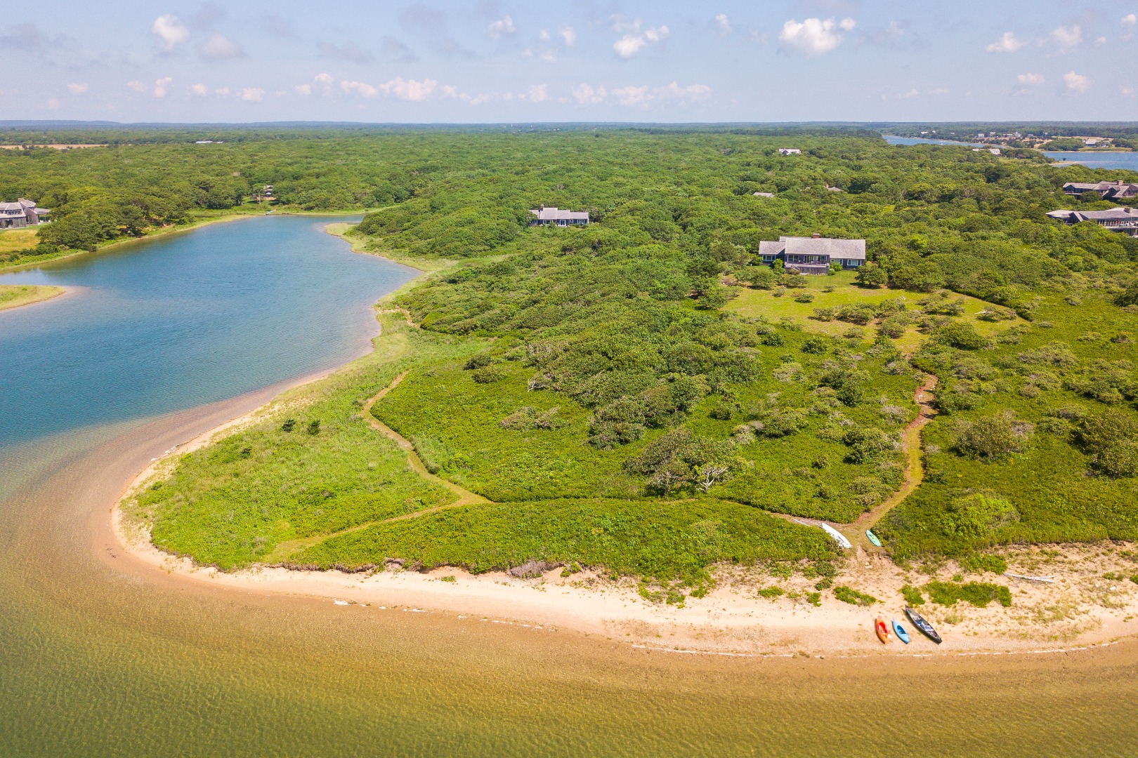 50 Oyster Watcha Road Edgartown, MA 02539 - Photo 8 of 44 a view of outdoor space and yard