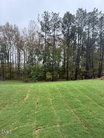 a view of outdoor space with deck and yard