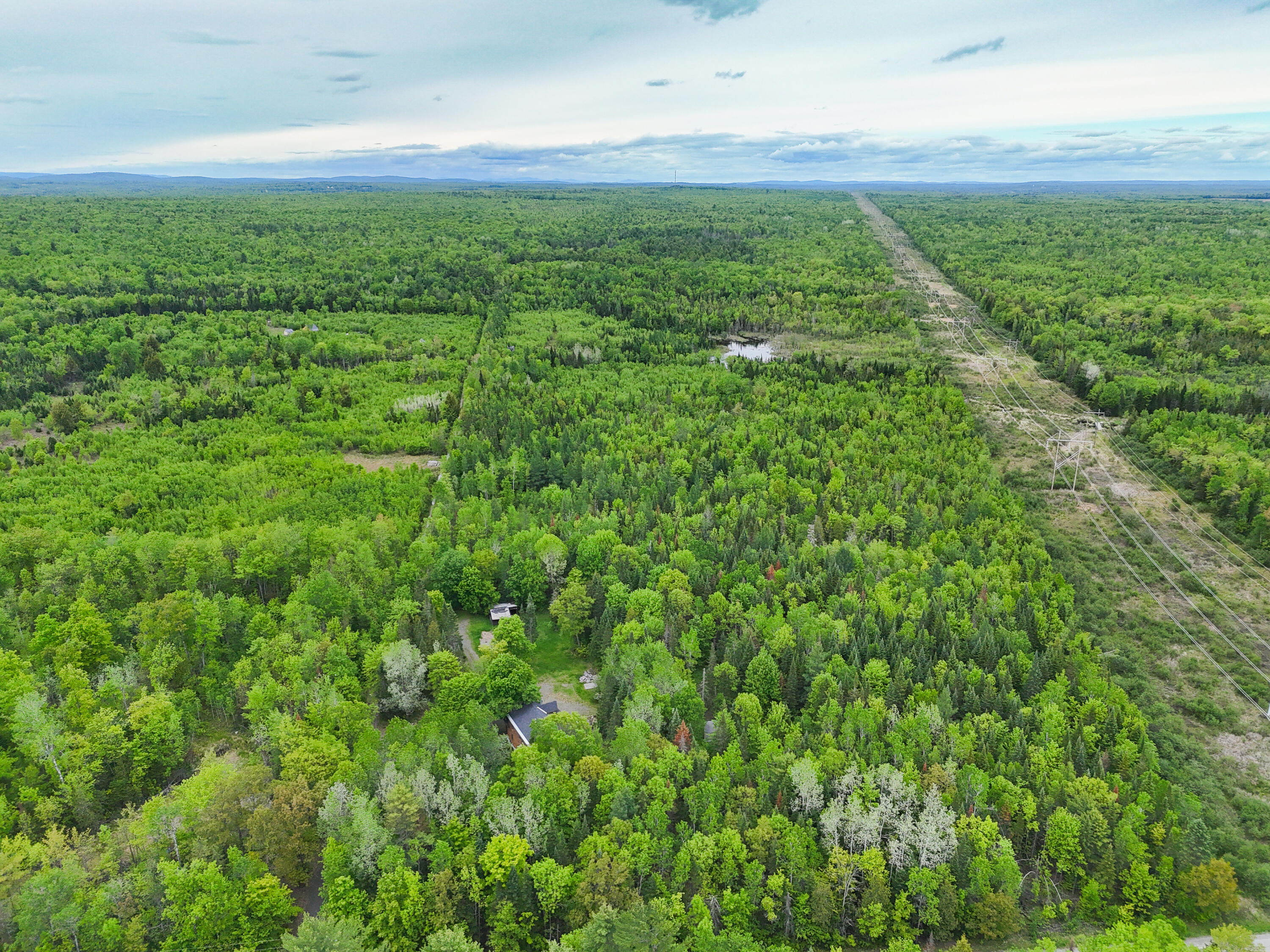 385 Johnson Flat Road Pittsfield, ME 04927 - Photo 53 of 53 Aerial View