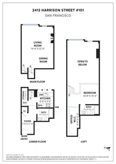 $950,000 | 2412 Harrison Street, Unit 101, San Francisco, CA 94110