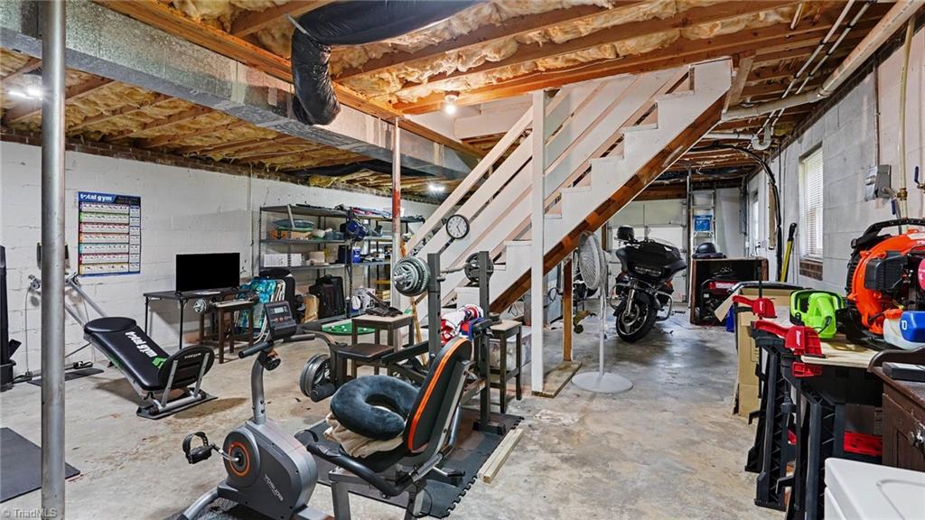 162 Oak Ridge Place Mount Airy, NC 27030 - Photo 19 of 27 Plenty of room for storage or workout equipment