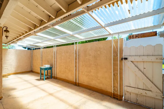 front view of a house with a street