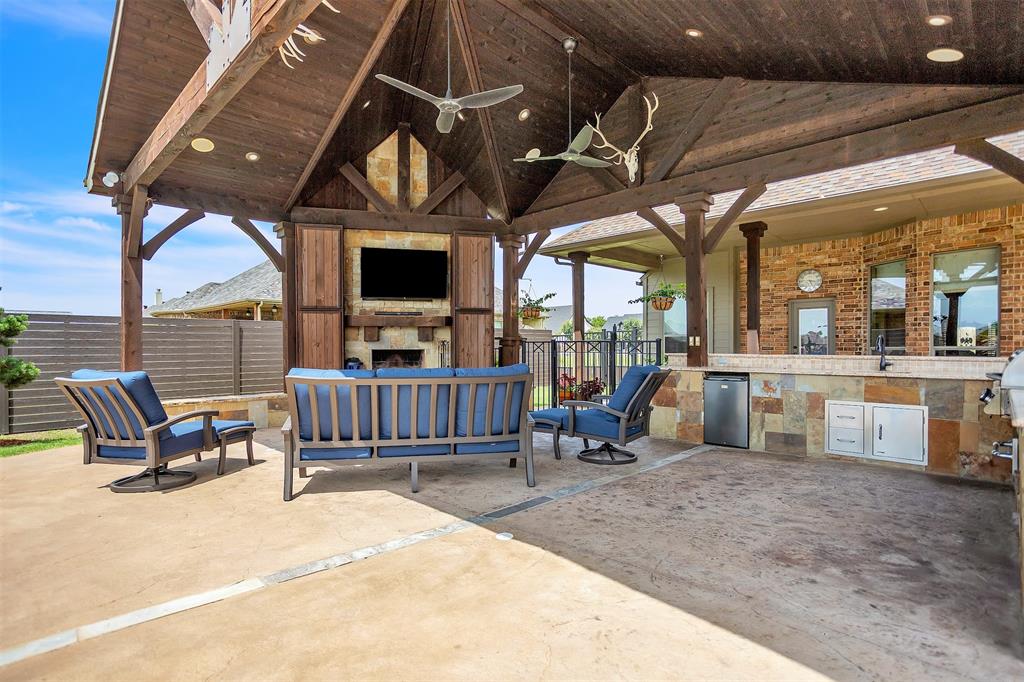 12286 Emerald Ranch Lane North Forney, TX 75126 - Photo 34 of 40 a view of outdoor space with seating area