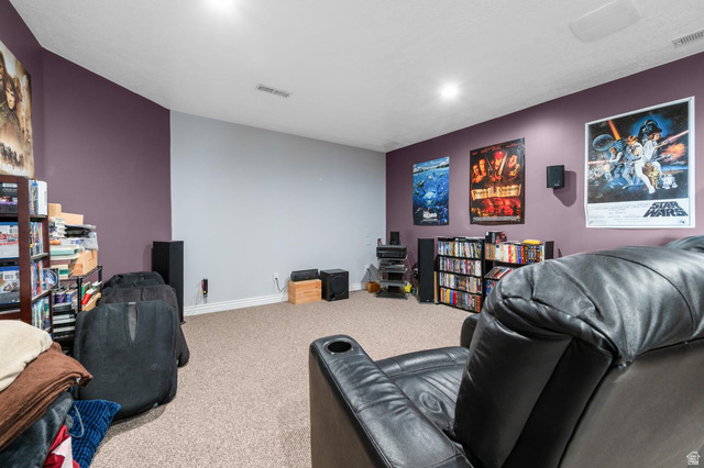 708 Eagle Rdg Drive Bountiful, UT 84010 - Photo 31 of 69 Home theater room view 1
