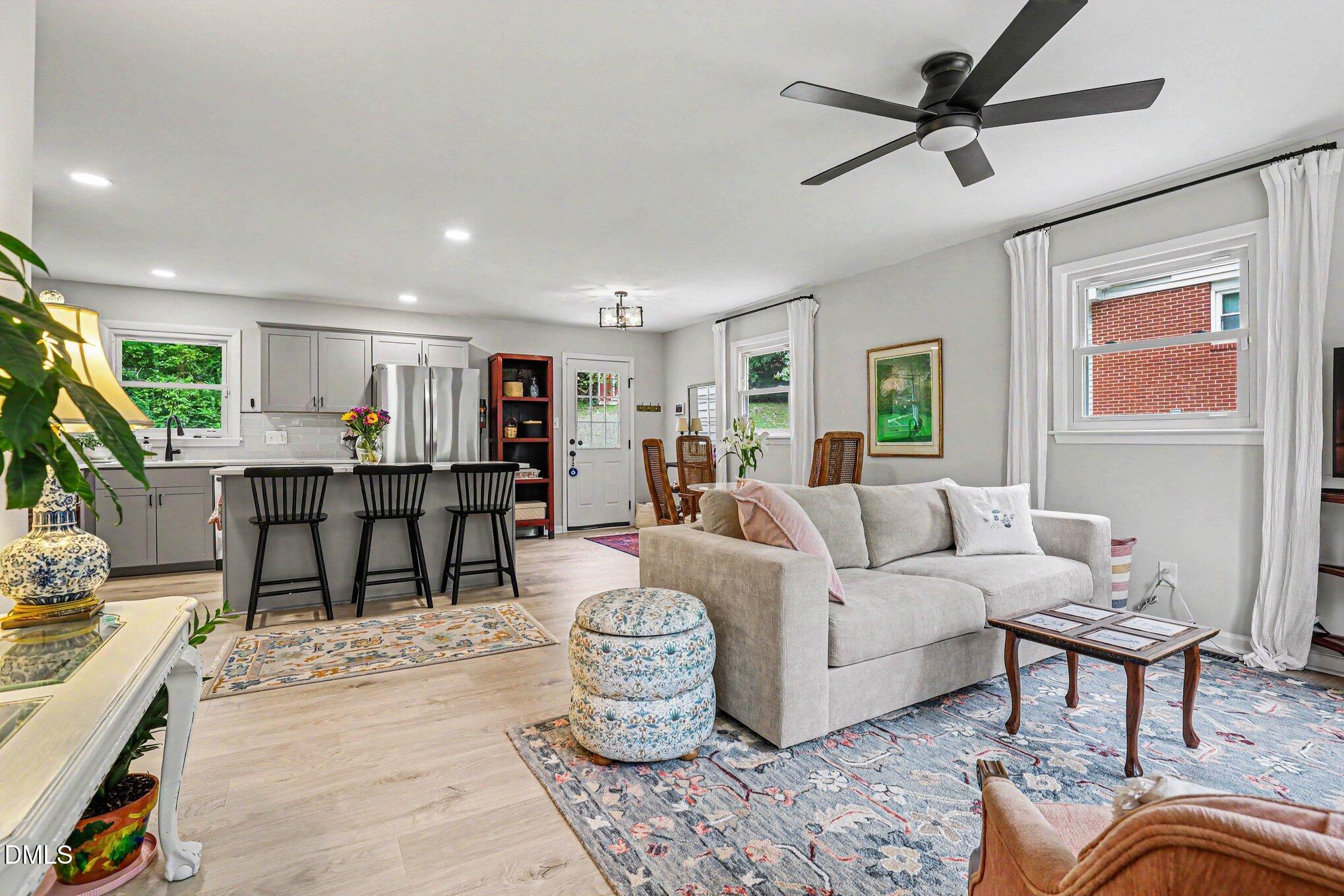 824 Carlisle Street Raleigh, NC 27610 - Photo 5 of 20 New engineered floors.