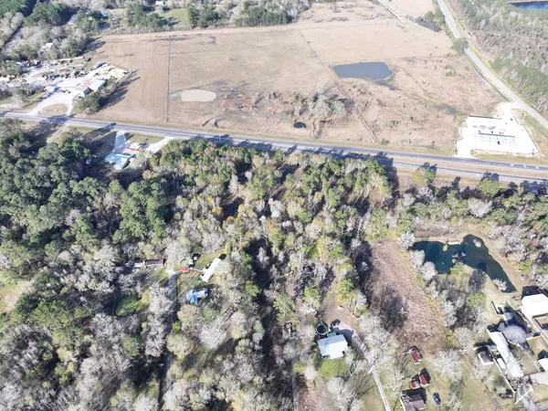 a view of a tree with a yard