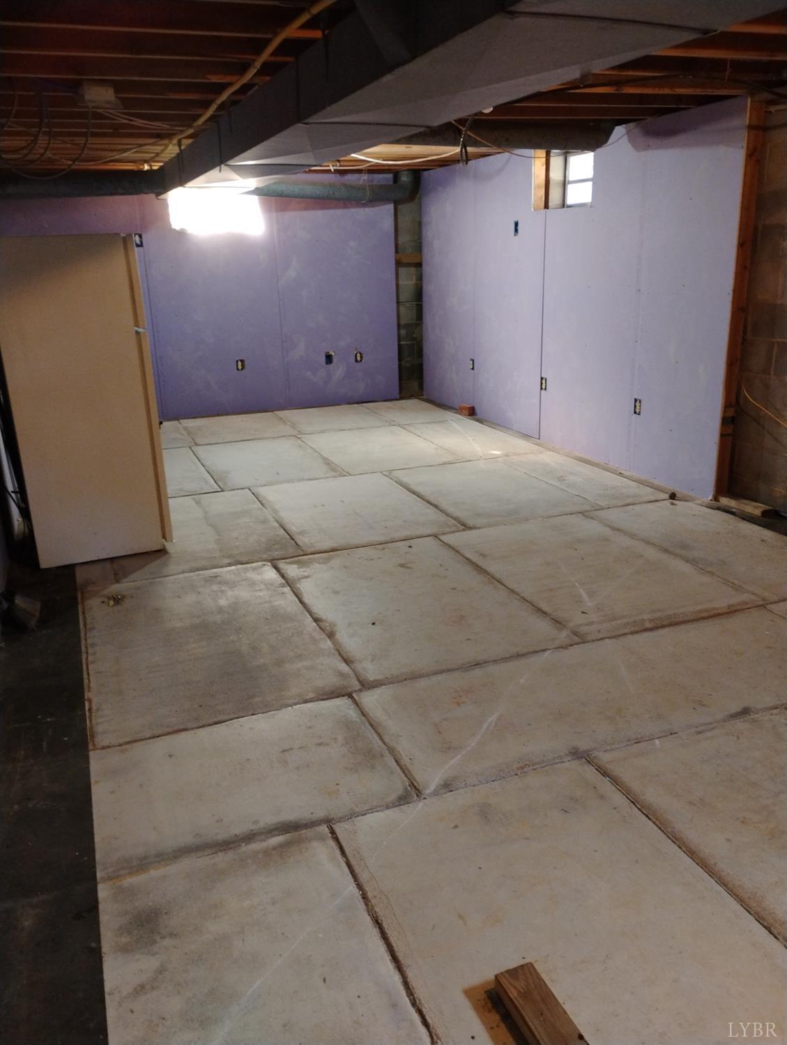 1316 Dudley Road Moneta, VA 24121 - Photo 60 of 61 UNFINISHED BASEMENT