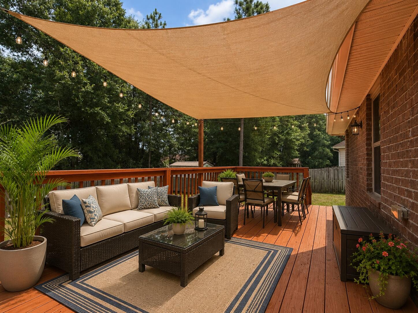 670 Red Fern Road Crestview, FL 32536 - Photo 58 of 58 Back Deck staged 2