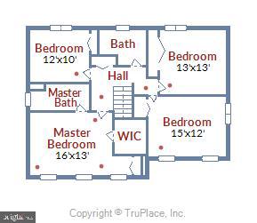 4238 Briars Road Olney, MD 20832 - Photo 44 of 44 Upper Level Floor Plan