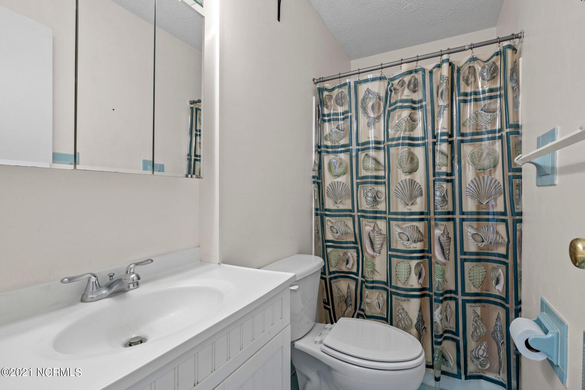 110 Wallace Road Beaufort, NC 28516 - Photo 22 of 42 Principal full bath with step in shower