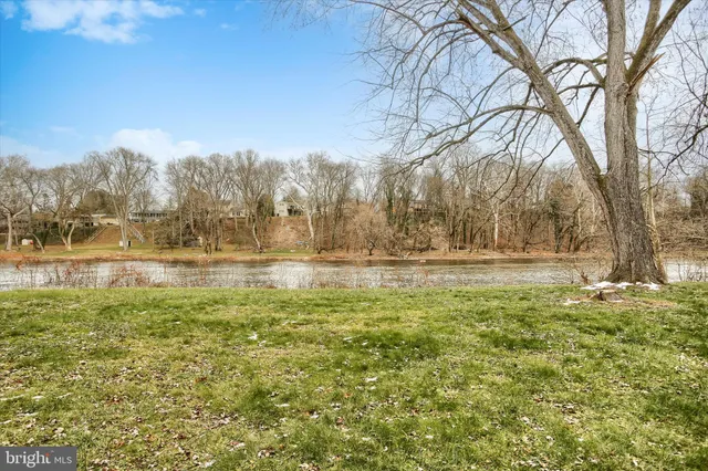 a view of yard with green space