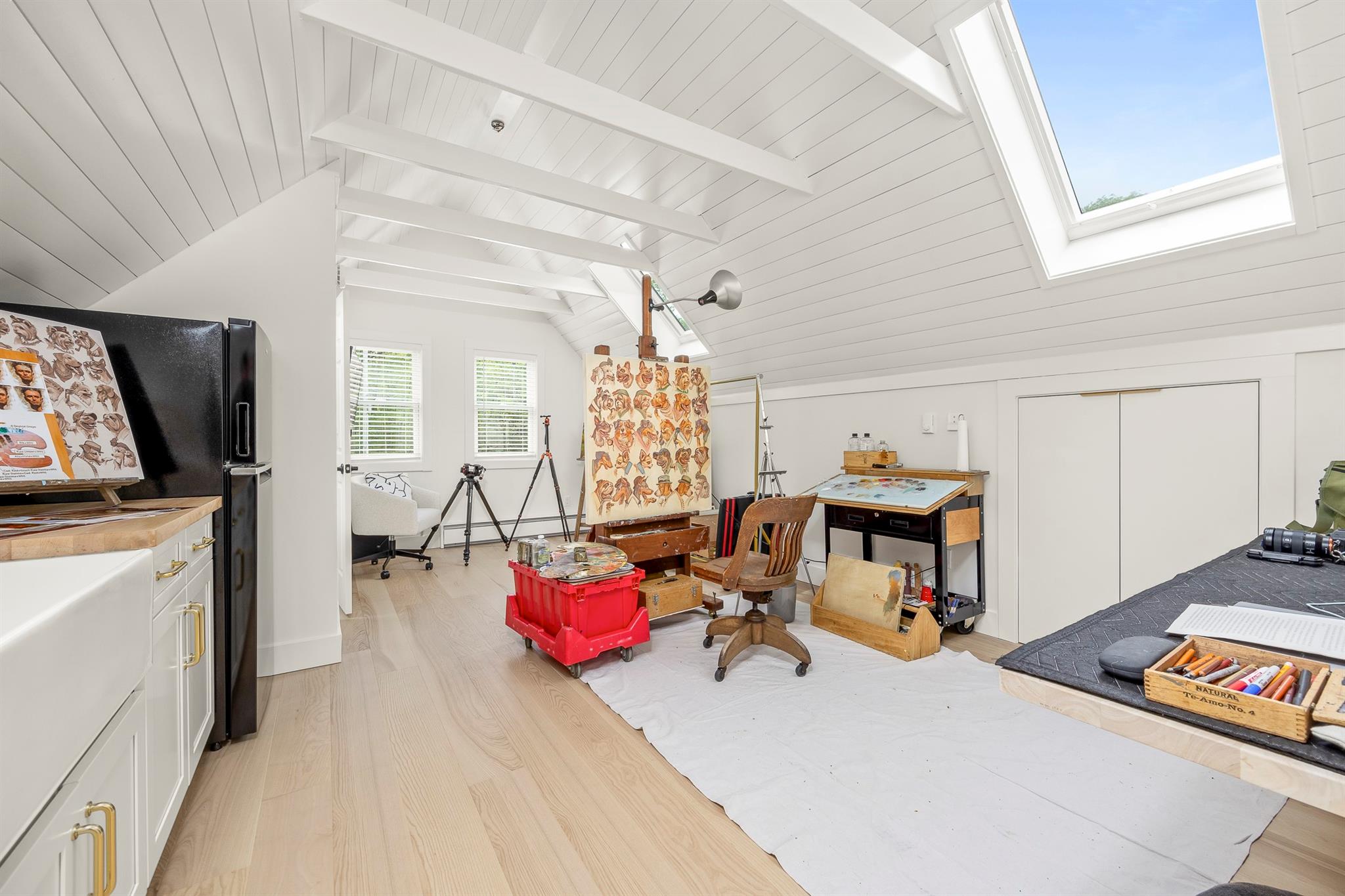16 Anderson Road Pawling, NY 12564 - Photo 39 of 47 a living room with furniture and a flat screen tv