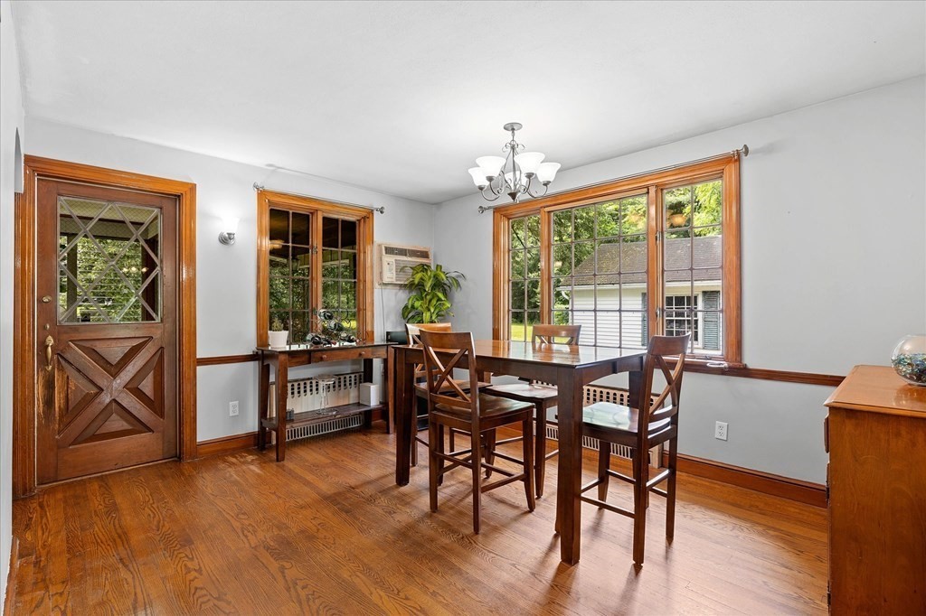 23 Fay Street Chicopee, MA 01020 - Photo 11 of 32 a view of a dining room with furniture window and wooden floor