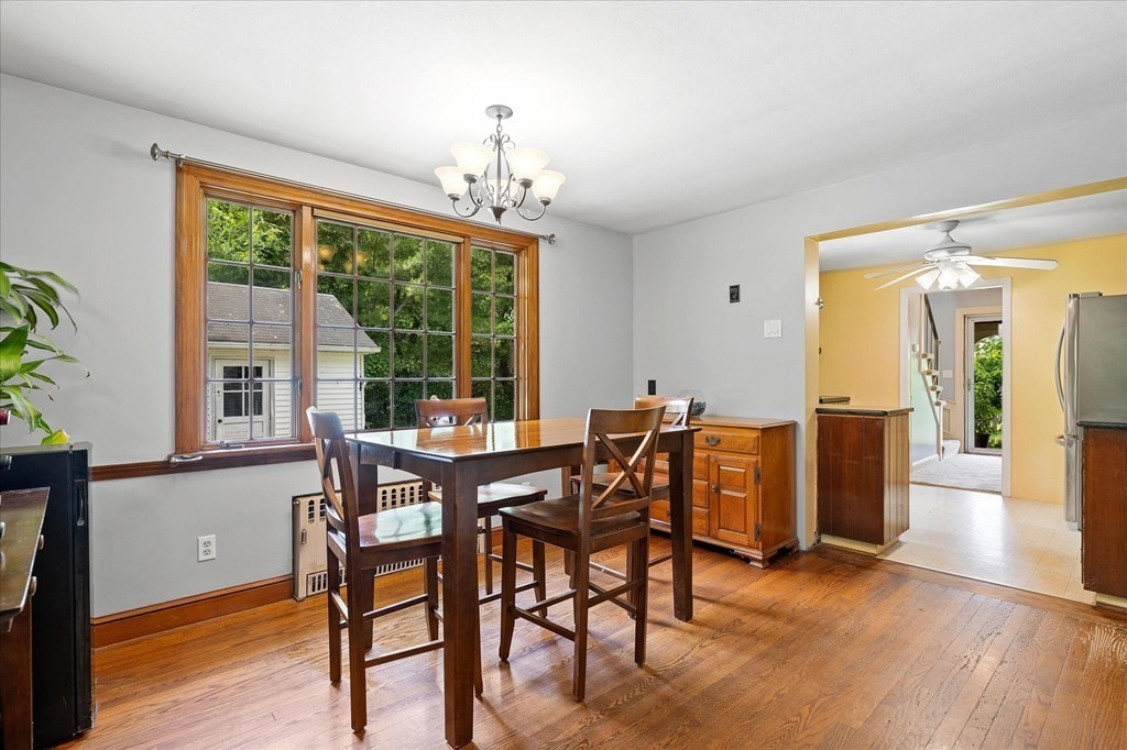 23 Fay Street Chicopee, MA 01020 - Photo 12 of 32 a view of a dining room with furniture window and wooden floor