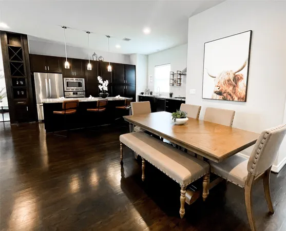 a room with table and chair