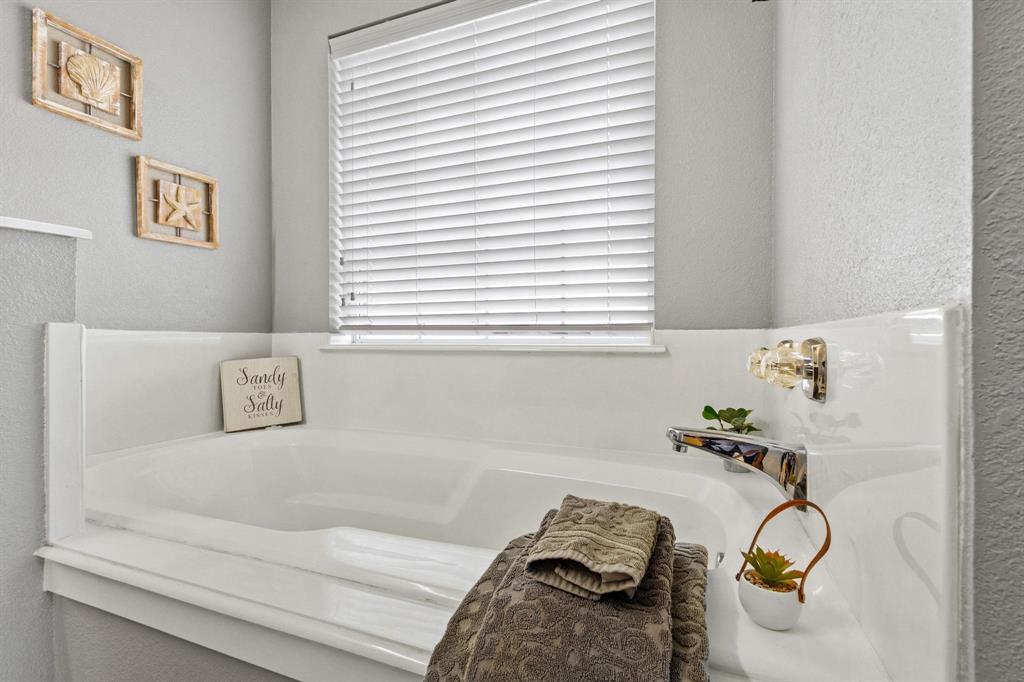 406 Sunshine Trail Bells, TX 75414 - Photo 21 of 37 a bath tub sitting next to a white sink