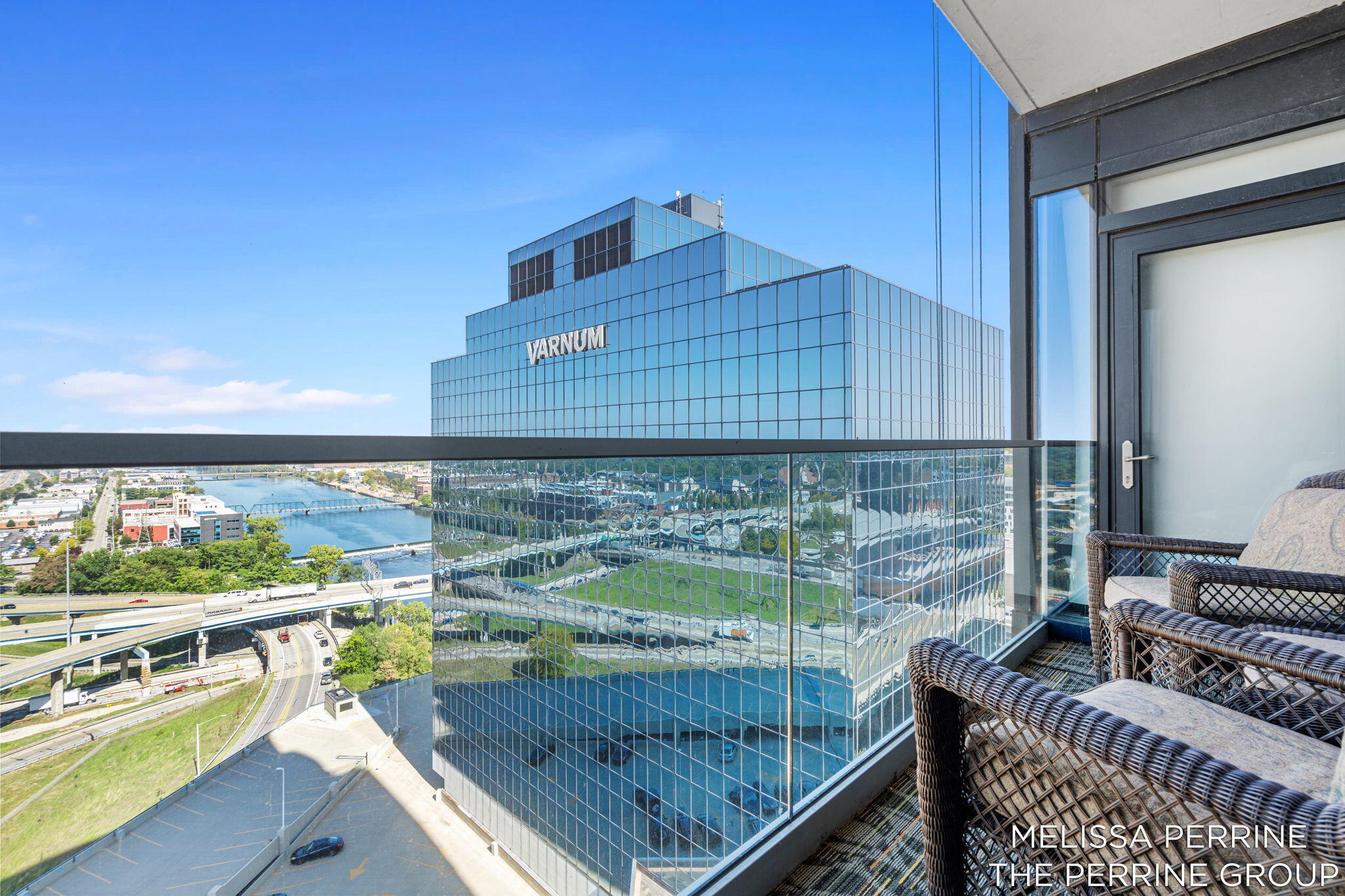 335 Bridge Street Northwest, Unit 1703 Grand Rapids, MI 49504 - Photo 30 of 47 Covered Balcony