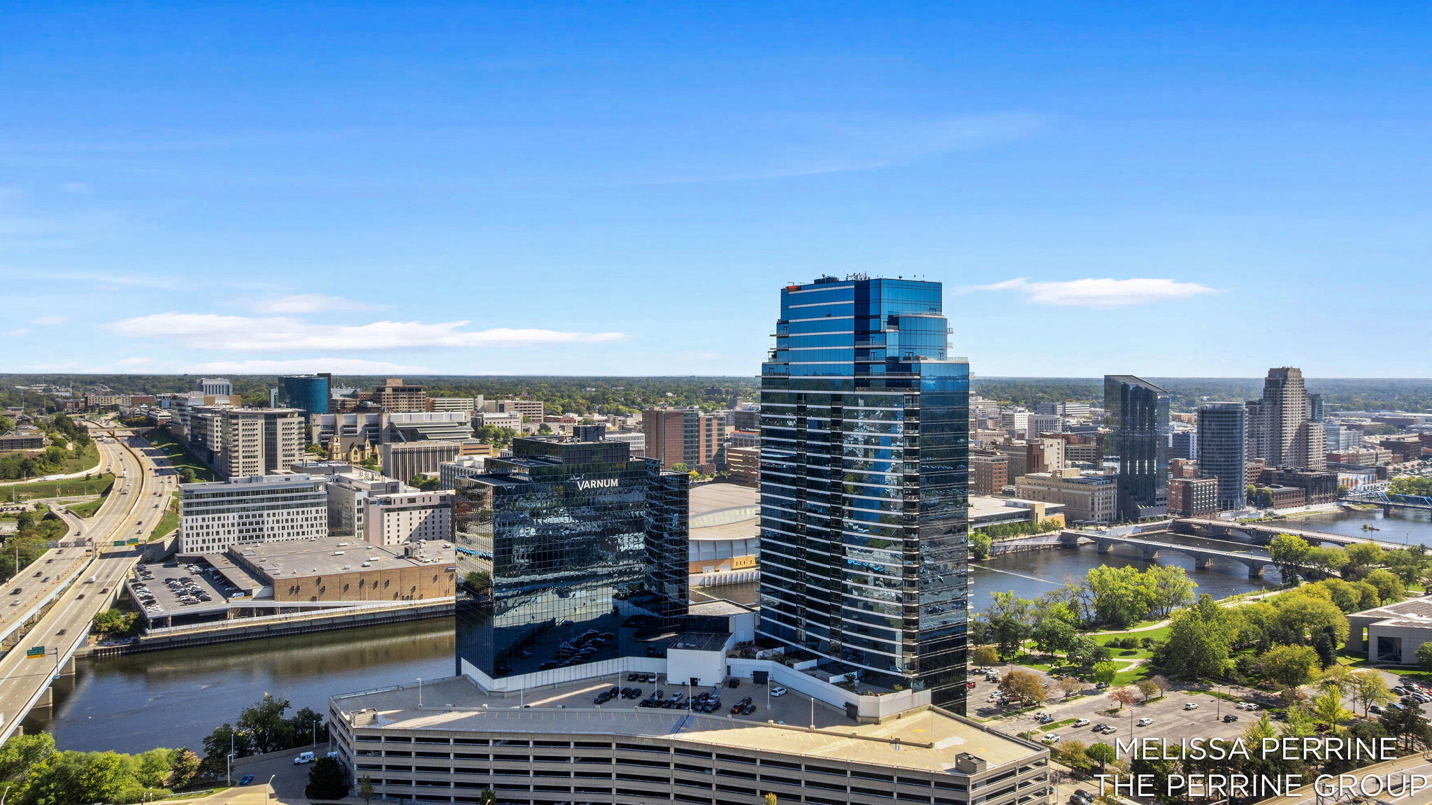 335 Bridge Street Northwest, Unit 1703 Grand Rapids, MI 49504 - Photo 34 of 47 aerial view