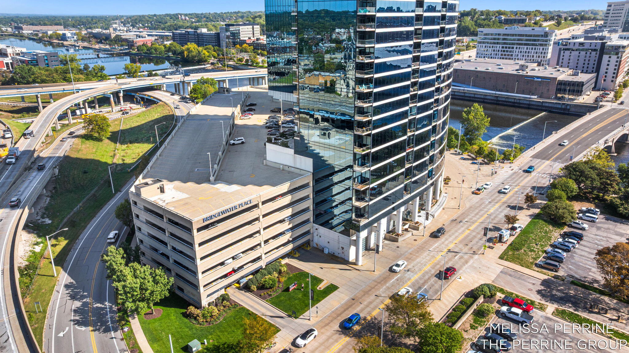 335 Bridge Street Northwest, Unit 1703 Grand Rapids, MI 49504 - Photo 35 of 47 aerial view